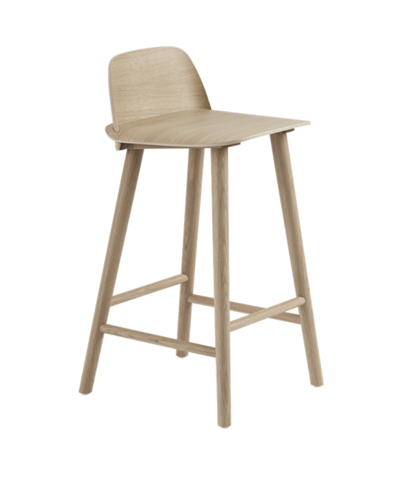 Muuto Nerd Stool oak 65cm