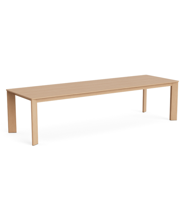 Hay  Chisel 30 Eettafel Rechthoek gelakt eiken
