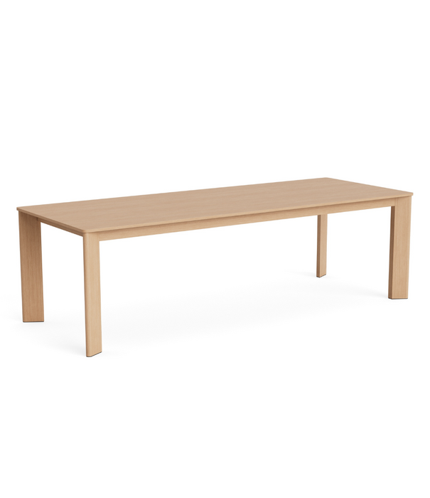 Hay  Chisel 30 Dining Table Rectangular lacquered oak