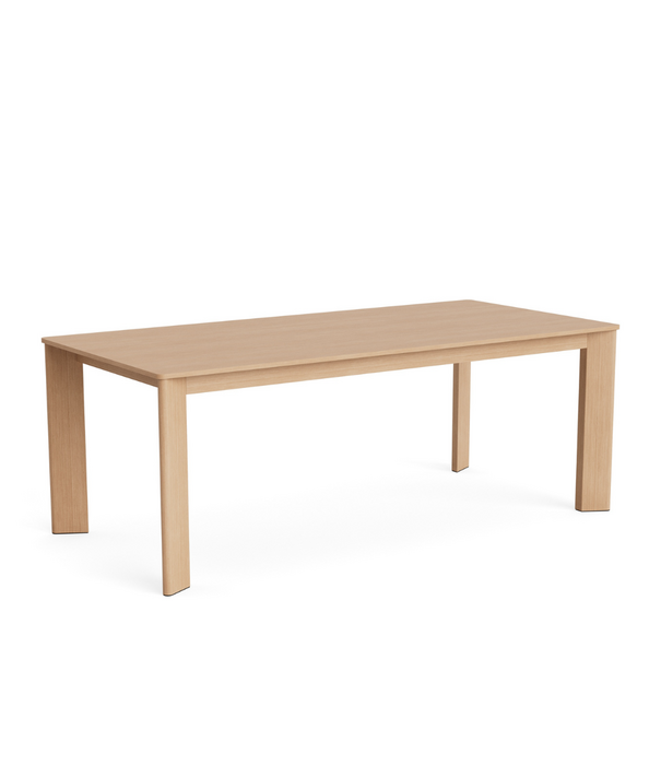 Hay  Chisel 30 Eettafel Rechthoek gelakt eiken