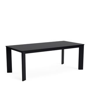 Chisel 30 Eettafel Rechthoek zwart eiken