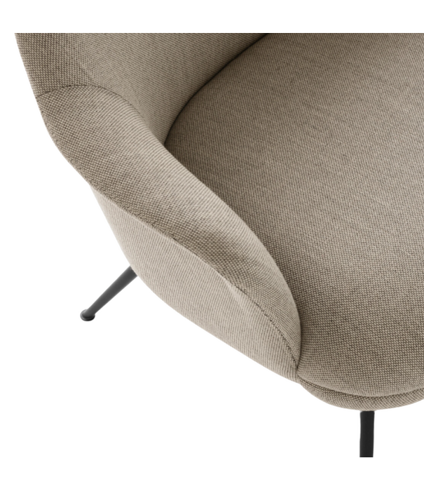 &Tradition Rely HW140 Lounge Chair Re wool 198, black legs