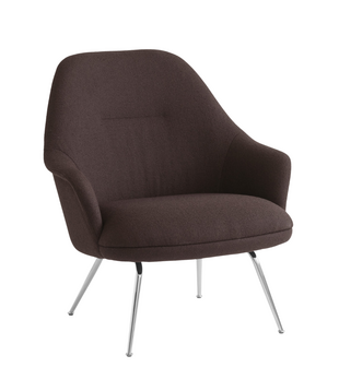 Rely HW140 Lounge Chair Saxion 0397, chrome legs