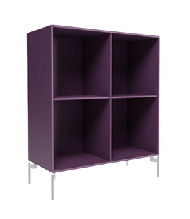 Bookcase 1112 Montparnasse, chrome legs - limited edition