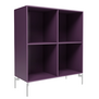 Bookcase 1112 Montparnasse, chrome legs - limited edition