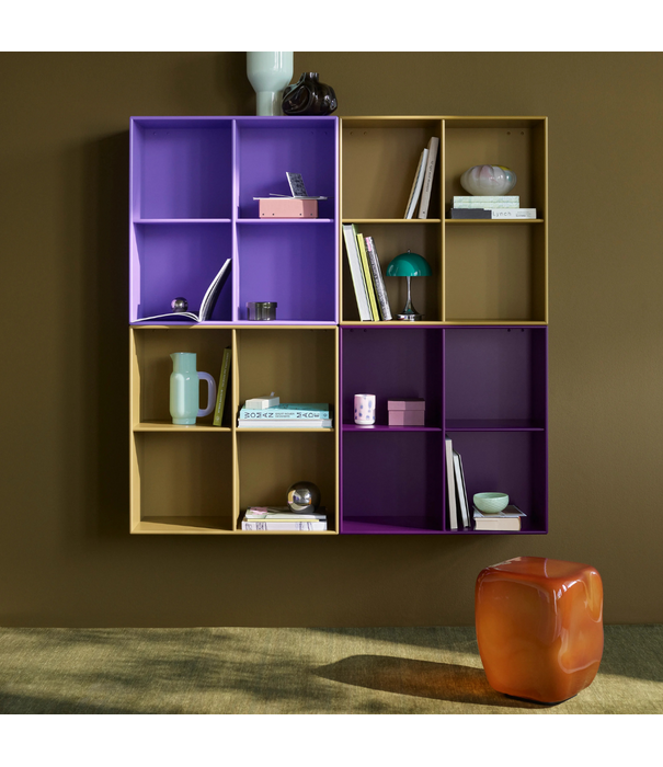 Montana Furniture  Bookcase 1112 Boulevard, chrome legs - limited edition