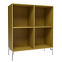 Bookcase 1112 Boulevard, chrome legs - limited edition
