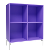 Boekenkast 1112 Extreme Lilac, chroom poten - limited edition