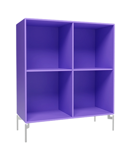 Boekenkast 1112 Extreme Lilac, chroom poten - limited edition