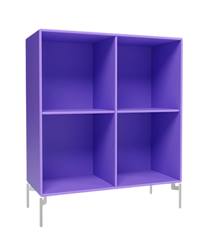 Boekenkast 1112 Extreme Lilac, chroom poten - limited edition