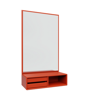 Glance Mirror with storage shelf