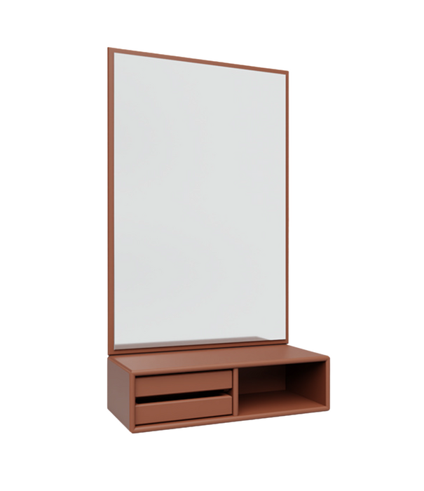 Montana Furniture  Glance Spiegel  met opbergplank