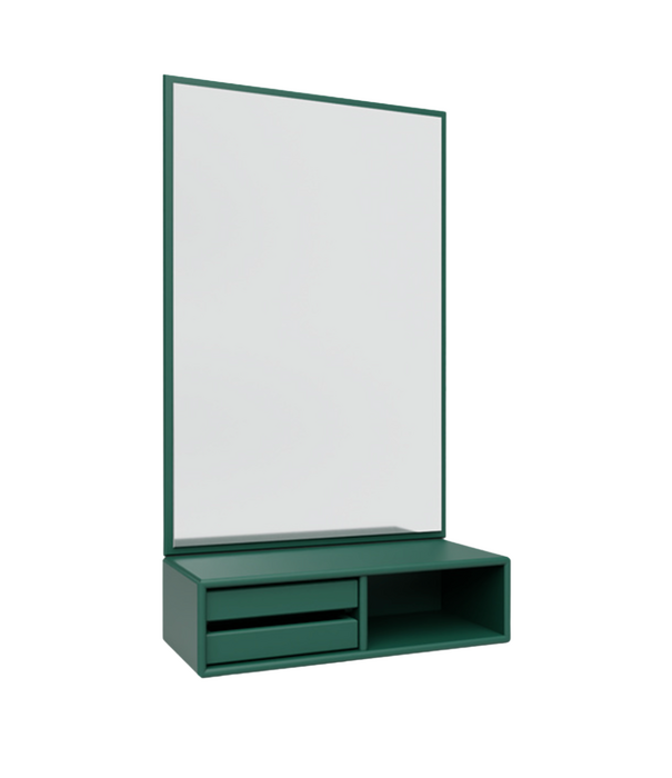 Montana Furniture  Glance Mirror with storage shelf