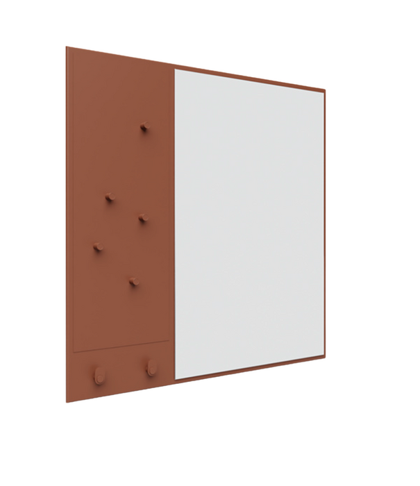 Montana Furniture  Memo Spiegel  met notitie bord, magneten en 2 haken