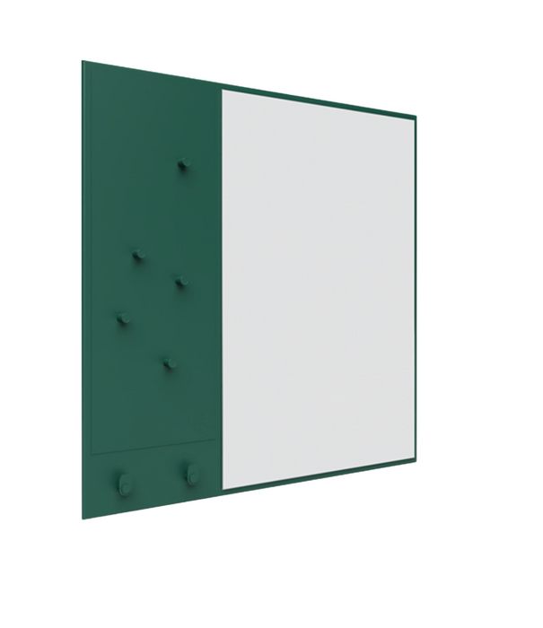 Montana Furniture  Memo Spiegel  met notitie bord, magneten en 2 haken