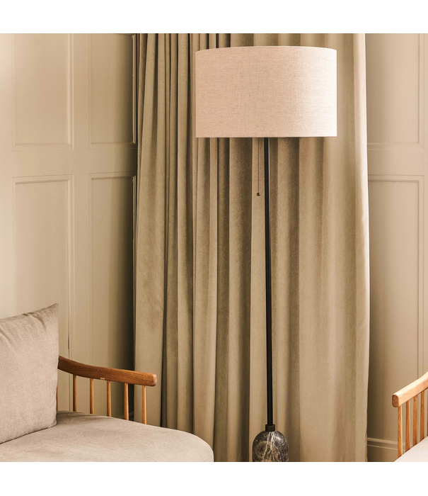 Gubi  Gravity TafelLamp  marmer, canvas kap