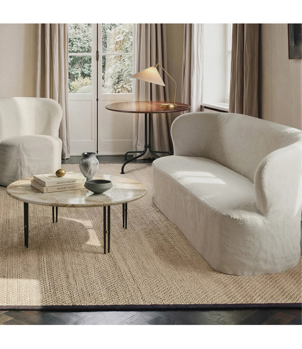 Gubi  Stay Slipcover Sofa with removable cover 190cm