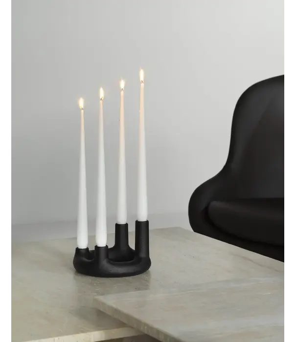 Normann Copenhagen  Trin candle holder / 100% Cast iron