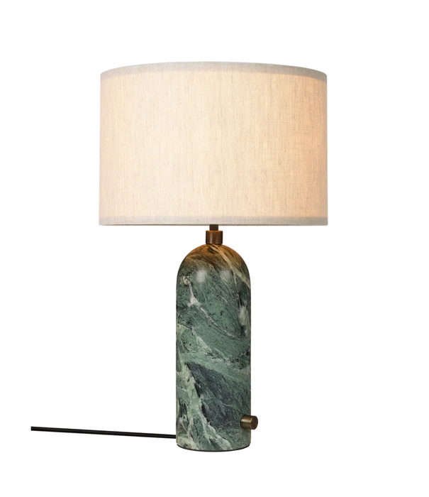 Gubi  Gravity TafelLamp marmer, canvas kap