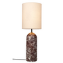 Gravity Vloerlamp XL marmer, canvas kap