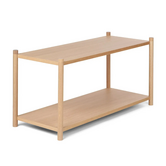 Sceene F Bookcase light oak