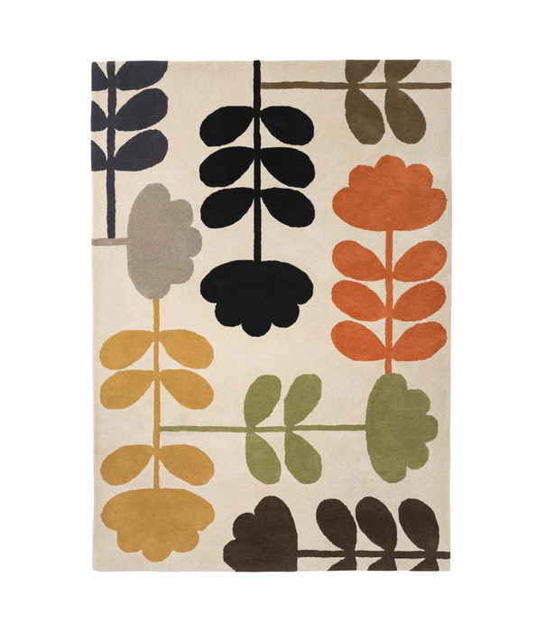 Brink & Campman  Orla Kiely Rug, Cut Stem Multi