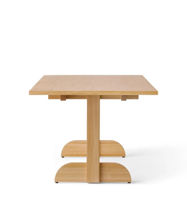 Audo Puffin eettafel, eiken 200cm