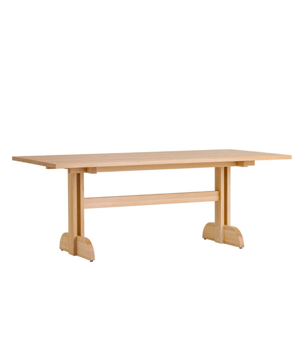 Audo Puffin dining table oak 200cm