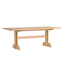 Puffin eettafel, eiken 200cm