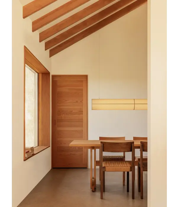 Audo Puffin eettafel, eiken 200cm