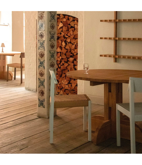 Audo Puffin eettafel, eiken 200cm