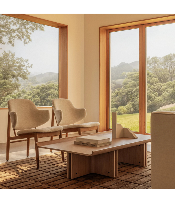 Audo Conrad Lounge Table oak
