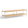 Alima NDS4 Low Wandrek eiken, chrome