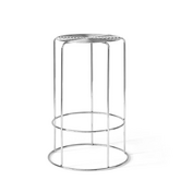 Panton Wire VP15 Counter Stool mirror polished