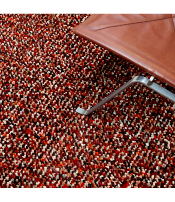 Brink & Campman  Pop Art Vloerkleed red