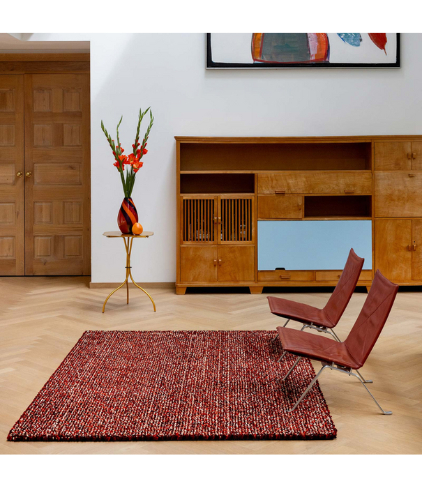 Brink & Campman  Pop Art Vloerkleed red