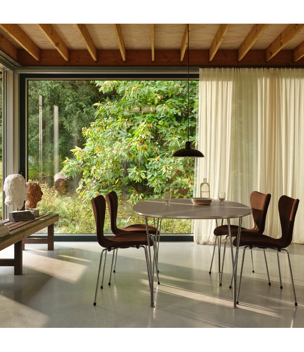Fritz Hansen Superellipse B613 Tafel Fenix laminaat 180cm