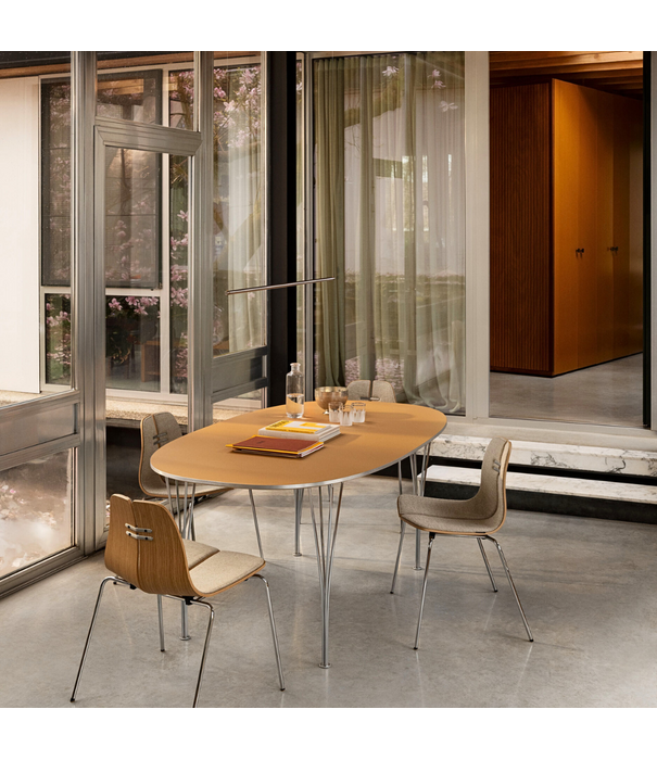 Fritz Hansen Superellipse B612 Tafel Fenix laminaat 150cm