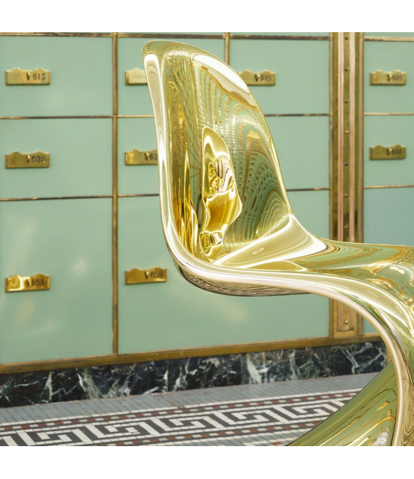 Vitra  Panton Chair Classic Gold, Limited Edition