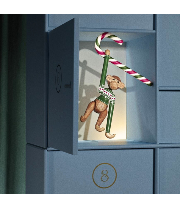 Kay Bojesen  Christmas Jumper Monkey Small in Green
