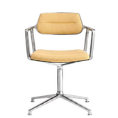 453 Swivel Stoel met gliders – Mesura Editie Geel
