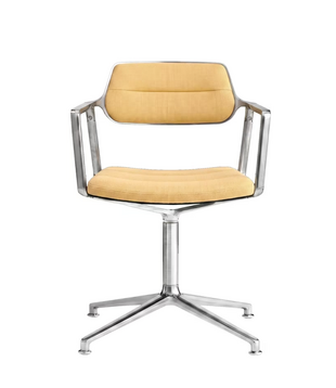 453 Swivel Chair with gliders – Mesura Edition Yellow