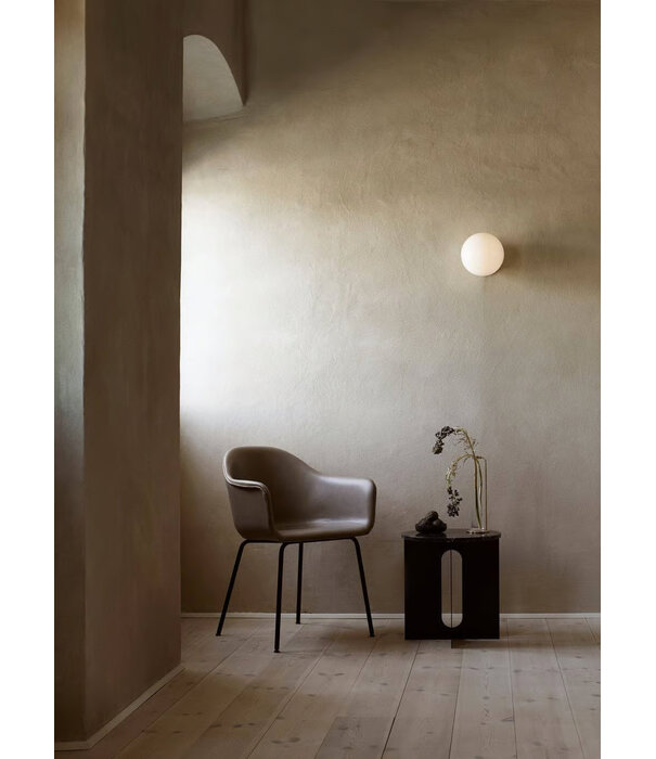 Audo Androgyne Bijzettafel Emperador marmer, zwart