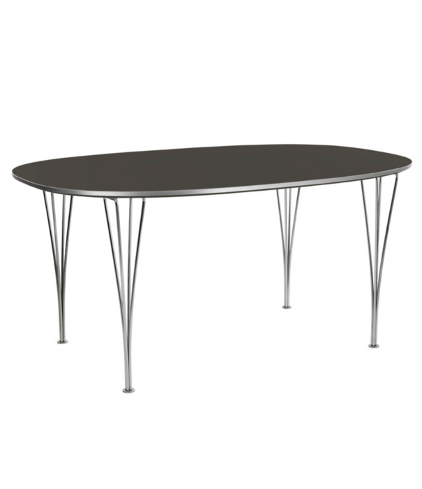 Fritz Hansen Superellipse B616 Tafel light amber laminaat 170cm