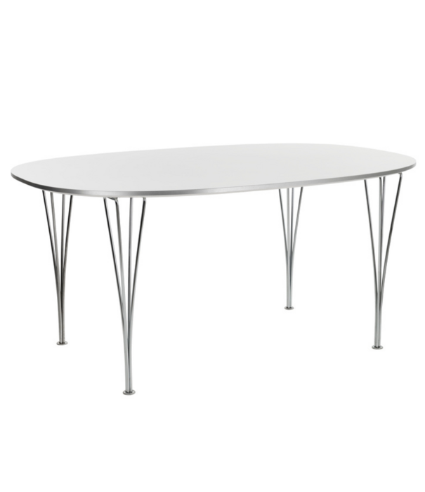 Fritz Hansen Superellipse B616 Table black laminate, black