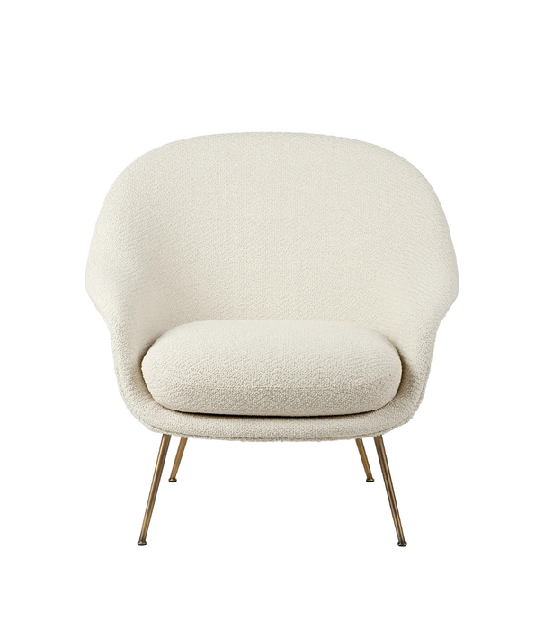 Gubi  Gubi Bat Lounge Chair Upholstered, Low back, conic base