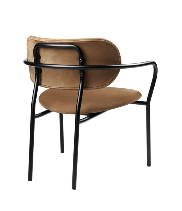 Gubi  Coco Lounge Stoel Eero Special 106,  zwart frame