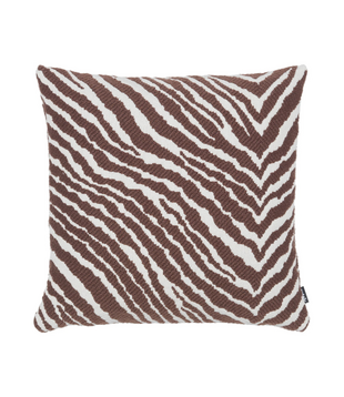 Zebra Cushion Cover brown - off-white