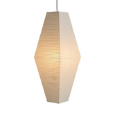 Paper Shade Lampenkap Prism klassiek wit