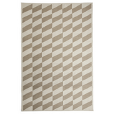Shift Kelim Rug Beige / Off-White